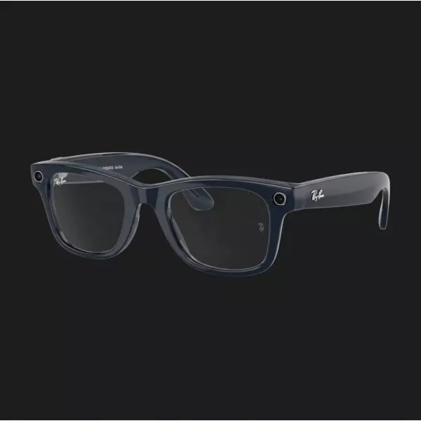 Смарт-окуляри Ray-Ban Meta Wayfarer (Gen 2) (Shiny Cosmic Blue/Clear Sapphire Transitions) (RW4012 6628/MF 50-23) (M)