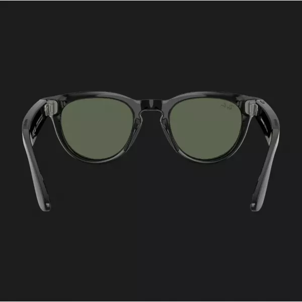 Смарт-окуляри Ray-Ban Meta Headliner (Gen 2) Low Bridge Fit (Shiny Black/G-15 Green) (RW4013F 601/71 51-23) (M)