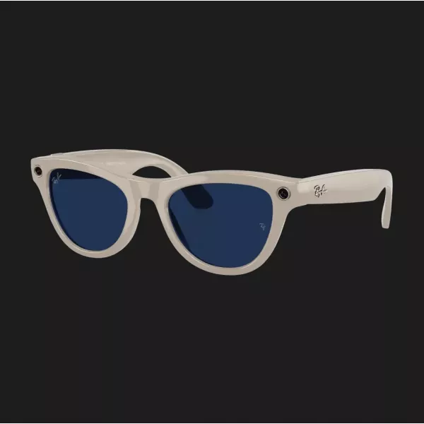 Смарт-окуляри Ray-Ban Meta Skyler (Shiny Chalky Gray/Clear Sapphire Transitions) (RW4010 6700MF 52-20) (M)