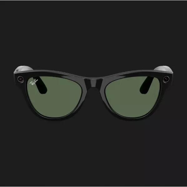 Смарт-окуляри Ray-Ban Meta Skyler (Shiny Black/G-15 Green) (RW4010 601/71 52-20) (M)