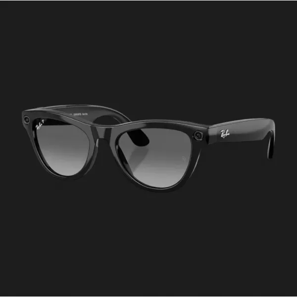 Смарт-окуляри Ray-Ban Meta Skyler (Gen 2) (Shiny Black/Gradient Graphite) (RW4014 601/T3 52-20) (M)