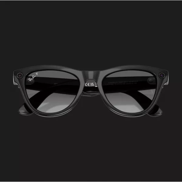 Смарт-окуляри Ray-Ban Meta Skyler (Gen 2) (Shiny Black/Gradient Graphite) (RW4014 601/T3 52-20) (M)
