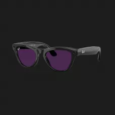 Смарт-окуляри Ray-Ban Meta Skyler (Gen 2) (Shiny Black/Clear to Amethyst Transitions) (RW4014 601/CH 52-20) (M)