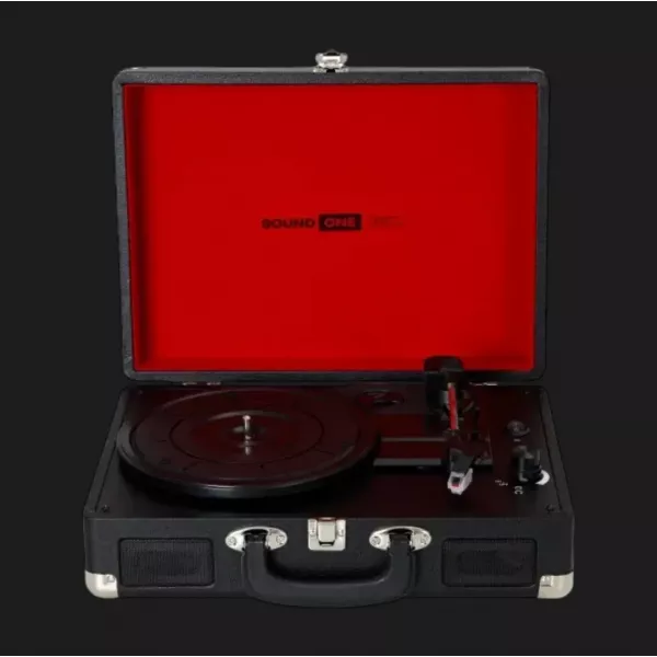 Програвач вінілу Sound One Pop (Black\Red)