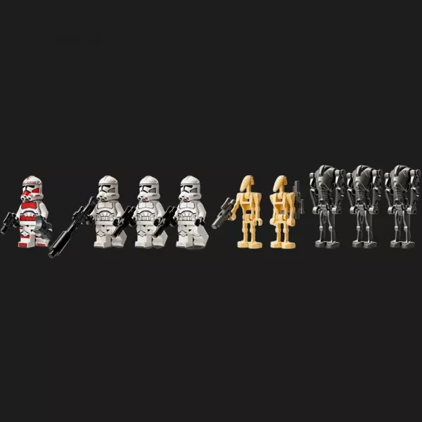 Конструктор LEGO Star Wars Клони-піхотинці й Бойовий дроїд. Бойовий набір (75372)