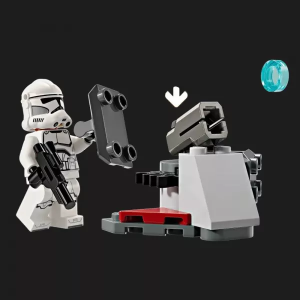 Конструктор LEGO Star Wars Клони-піхотинці й Бойовий дроїд. Бойовий набір (75372)