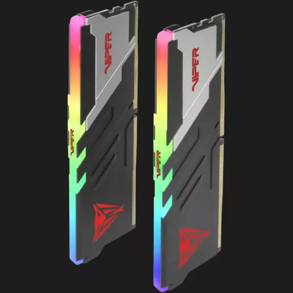 Оперативна памʼять Patriot Viper Venom RGB DDR5 64GB 2x32GB 6000MHz (PVVR564G600C36K)