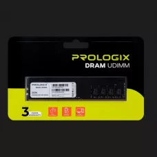 Оперативна памʼять Prologix DDR4 8GB 1x8GB 3200MHz (PRO8GB3200D4)