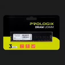 Оперативна памʼять Prologix DDR4 16GB 1x16GB 2666MHz (PRO16GB2666D4)