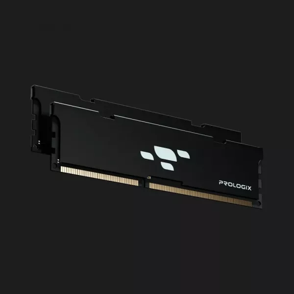 Оперативна памʼять Prologix Black DDR5 32GB 2x16GB 6000MHz (PRO32GB6000B5K)