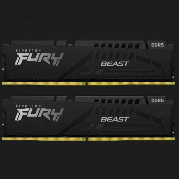 Оперативна памʼять Kingston Fury Beast DDR4 32GB 2x16GB 3200MHz (KF432C16BB1K2/32WP)