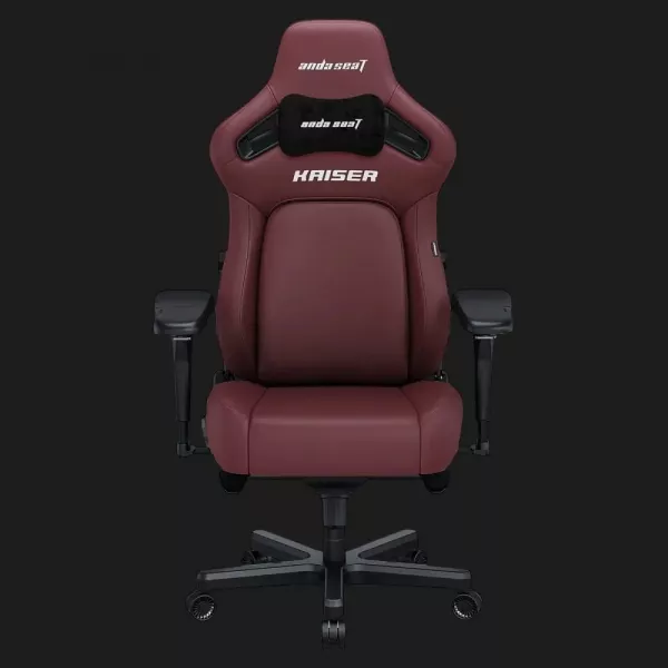 Крісло ігрове Anda Seat Kaiser 4 V2 XL PVC (Maroon) (UA)