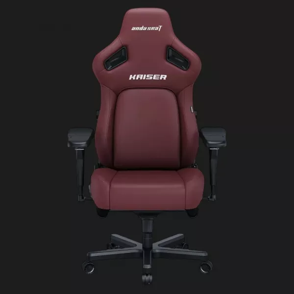 Крісло ігрове Anda Seat Kaiser 4 V2 XL PVC (Maroon) (UA)