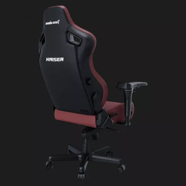 Крісло ігрове Anda Seat Kaiser 4 V2 XL PVC (Maroon) (UA)
