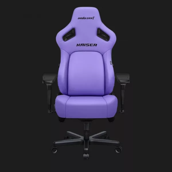 Крісло ігрове Anda Seat Kaiser 4 V2 XL PVC (Purple) (UA)