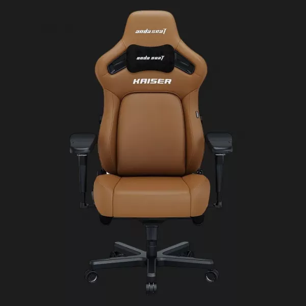 Крісло ігрове Anda Seat Kaiser 4 V2 XL PVC (Brown) (UA)
