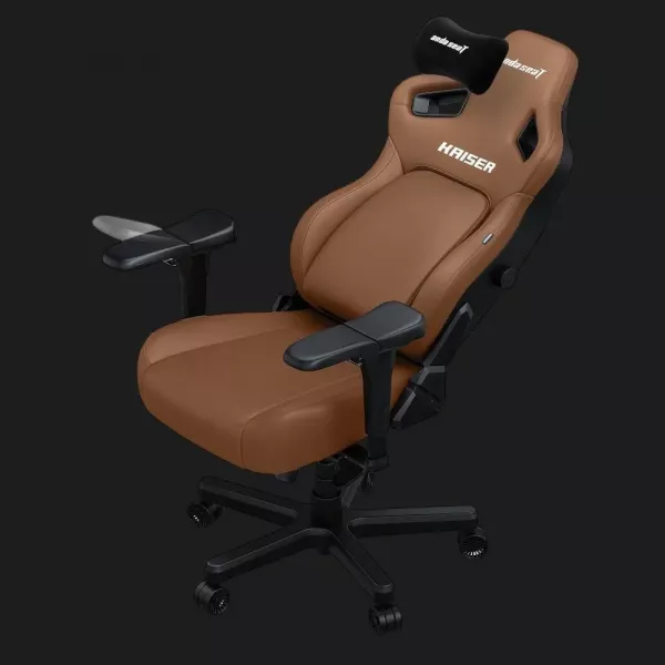 Крісло ігрове Anda Seat Kaiser 4 V2 XL PVC (Brown) (UA)