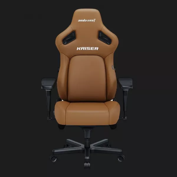 Крісло ігрове Anda Seat Kaiser 4 V2 XL PVC (Brown) (UA)