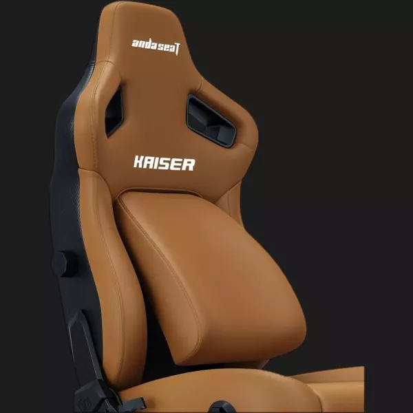 Крісло ігрове Anda Seat Kaiser 4 V2 XL PVC (Brown) (UA)