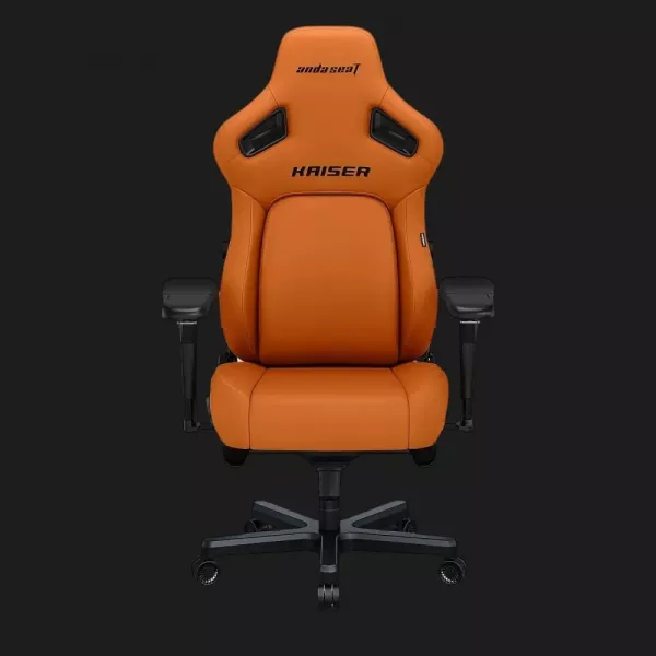 Крісло ігрове Anda Seat Kaiser 4 V2 XL PVC (Orange) (UA)