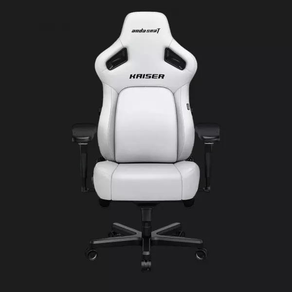 Крісло ігрове Anda Seat Kaiser 4 V2 XL PVC (White) (UA)