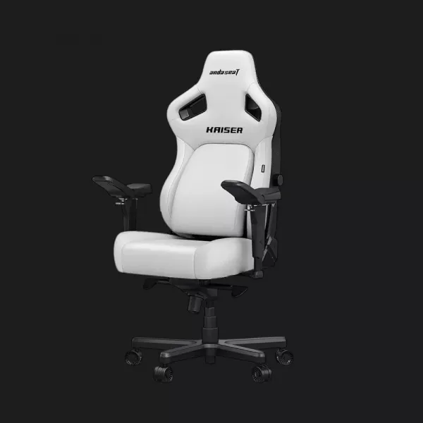 Крісло ігрове Anda Seat Kaiser 4 V2 XL PVC (White) (UA)
