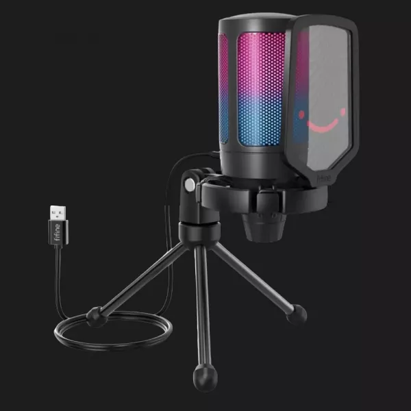 Мікрофон Fifine A6V (Black) (UA)