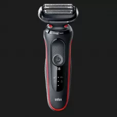 Електрична бритва BRAUN Series 5 Wet&Dry (51-R1000s) (Black/Red)