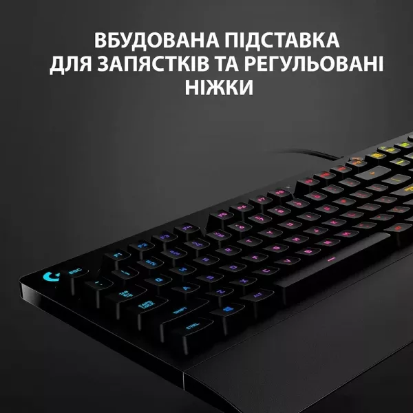 Клавiатура ігрова Logitech G213 Prodigy (Black) (UA)