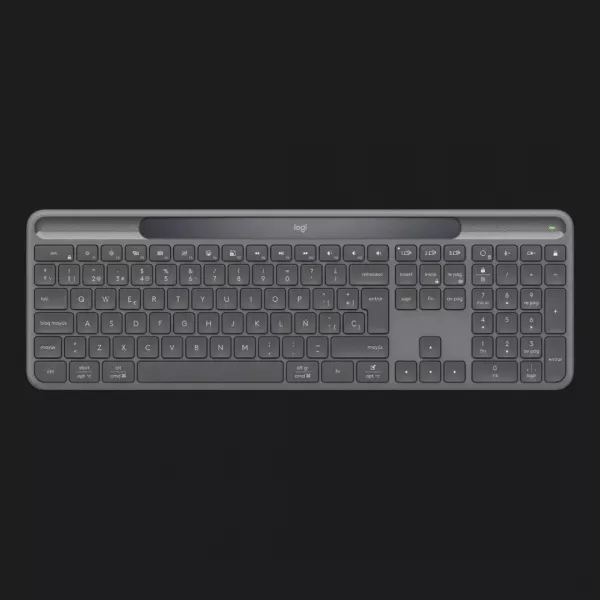 Клавiатура бездротова Logitech Slim Solar+ for Business (Graphite) (UA)