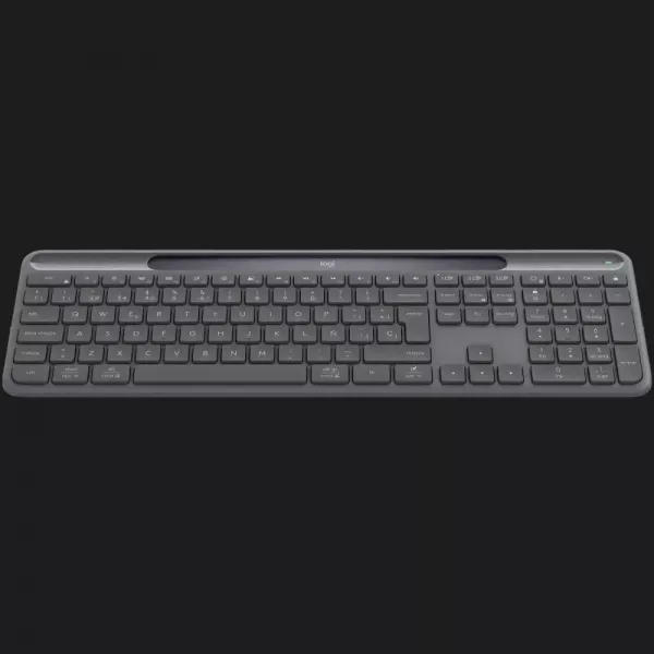 Клавiатура бездротова Logitech Slim Solar+ for Business (Graphite) (UA)