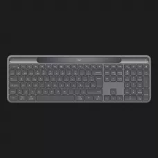 Клавiатура бездротова Logitech Slim Solar+ (Graphite) (UA)
