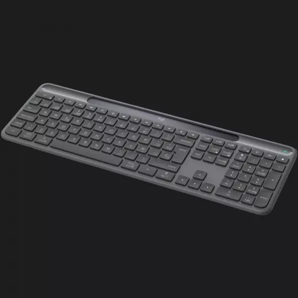 Клавiатура бездротова Logitech Slim Solar+ (Graphite) (UA)