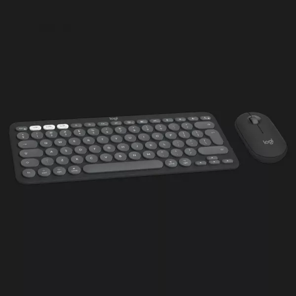 Комплект Logitech Pebble 2 Combo for Mac (Graphite) (UA)