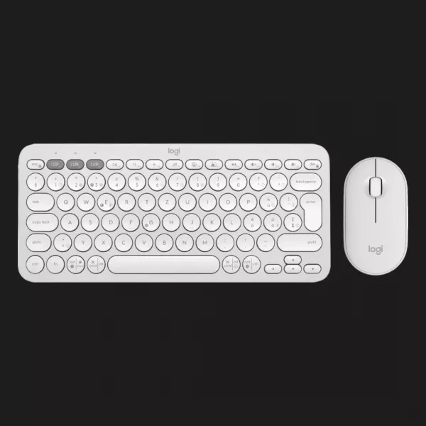 Комплект Logitech Pebble 2 Combo (White) (UA)