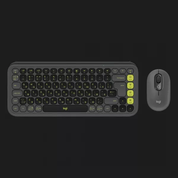 Комплект Logitech Pop Icon Combo (Graphite) (UA)