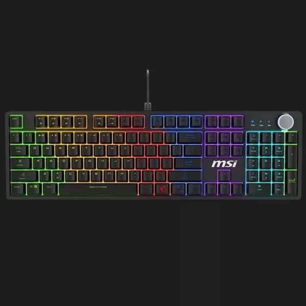 Клавіатура MSI Forge GK320 Red Switch USB (Black) (UA)