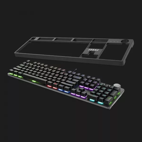 Клавіатура MSI Forge GK320 Red Switch USB (Black) (UA)