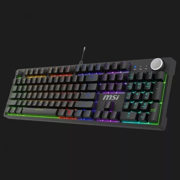 Клавіатура MSI Forge GK320 Red Switch USB (Black) (UA)