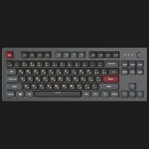 Клавіатура Montech MKey TKL Darkness Red (Black) (UA)