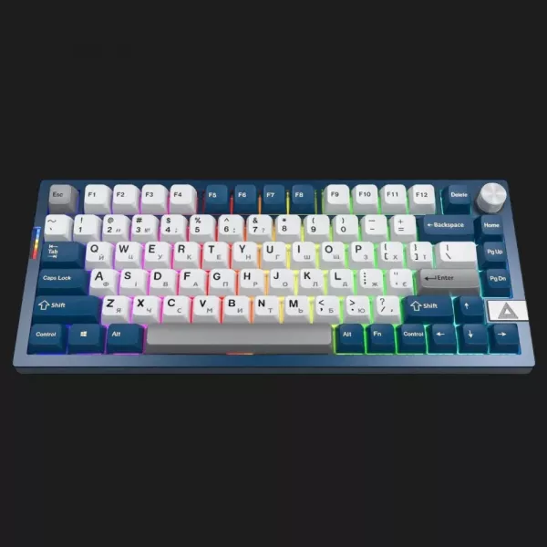 Клавіатура Montech MKey PRO75% WRL Freedom (Blue/White) (UA)