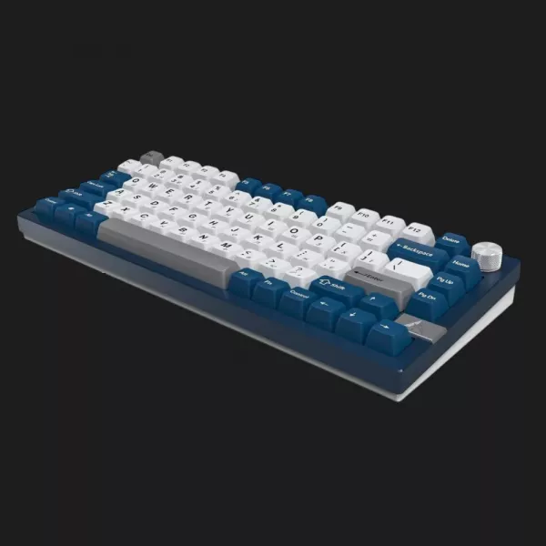 Клавіатура Montech MKey PRO75% WRL Freedom (Blue/White) (UA)