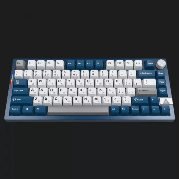 Клавіатура Montech MKey PRO75% WRL Freedom (Blue/White) (UA)