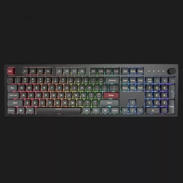 Клавіатура Montech MKey Darkness Red (Black) (UA)