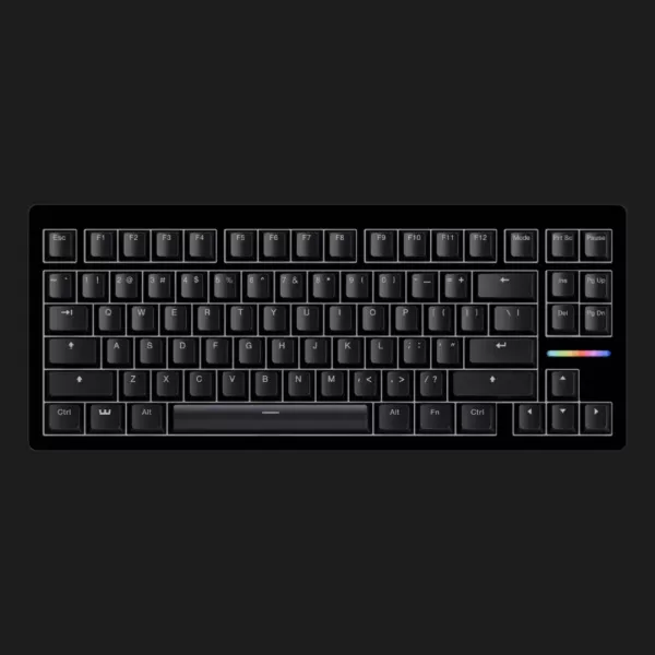 Клавіатура Wooting 80HE Zinc (Black) (EU)