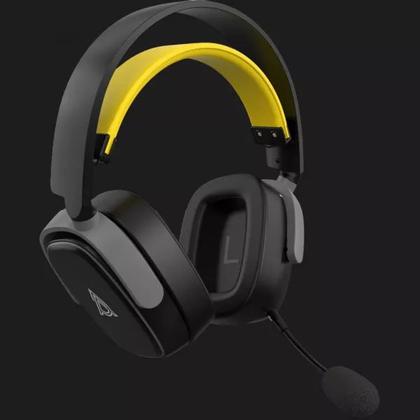 Гарнітура Ajazz AHM09 MAX (Black/Gray/Yellow) (UA)