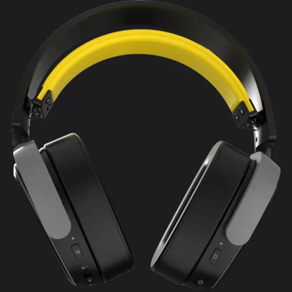 Гарнітура Ajazz AHM09 MAX (Black/Gray/Yellow) (UA)