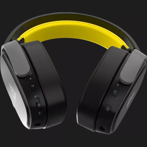 Гарнітура Ajazz AHM09 MAX (Black/Gray/Yellow) (UA)