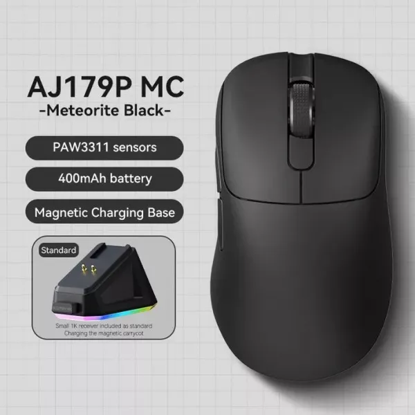 Ігрова миша Ajazz AJ179P MC (Black) (UA)