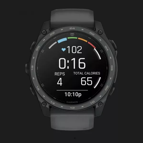 Garmin Tactix 8 51mm AMOLED Slate Gray Cerakote Coating Applied Ballistics Ultralight Solver